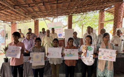 🌿 Celebrating World Environment Day at Barefoot College, Tilonia! 🌿